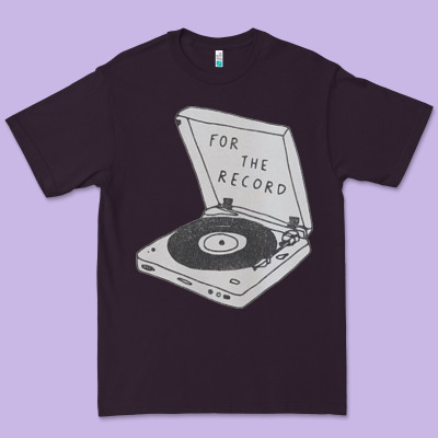 For The Record Premium Tee Designed By Artisfamous