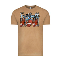 Vintage Camel Football Mom Vintage Tee - CowhideDigitalArt