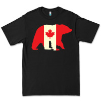 Black Canadian Bear Premium Tee - artisFamous