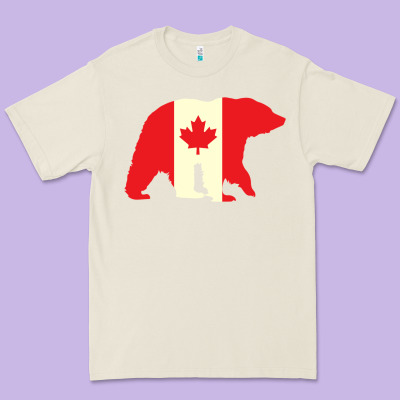 Canadian Bear Premium Tee Designed By Artisfamous