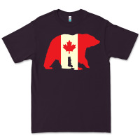 Plum Canadian Bear Premium Tee - artisFamous