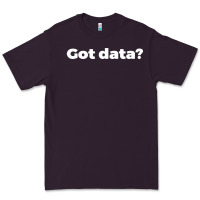 Plum data science humor white Premium Tee - artisFamous