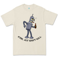 Bone Futurama Ctrl Alt Shift Kill Bender Premium Tee - artisFamous