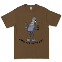 Futurama Ctrl Alt Shift Kill Bender Premium Tee | Teevron