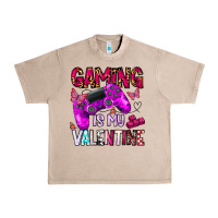 French Oak gaming is my valentine Urban Heavy Tee - CowhideDigitalArt