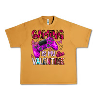 Peanut Butter gaming is my valentine Urban Heavy Tee - CowhideDigitalArt