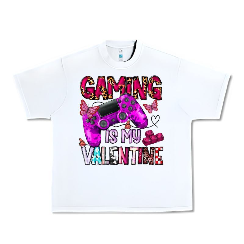 Gaming Is My Valentine Urban Heavy Tee by CowhideDigitalArt | Teevron