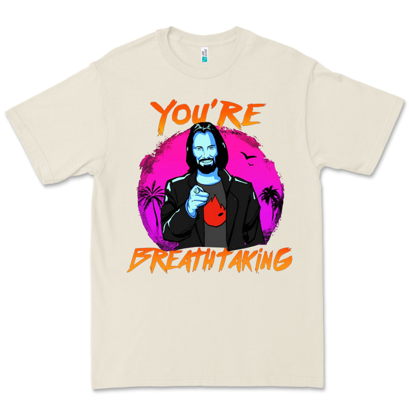 You Are Breathtaking Keanu Reeves Actor Premium Tee by artisFamous | Teevron
