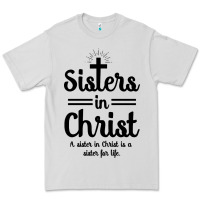 Dove Grey sister in christ Premium Tee - artisFamous