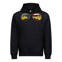 Black Bus Driver Sunglasses Urban Hoodie - Jasminsmagicworld