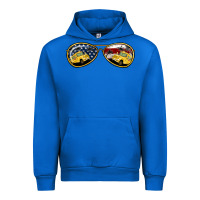 Cobalt Bus Driver Sunglasses Urban Hoodie - Jasminsmagicworld