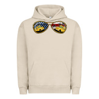 Pigment French Oak Bus Driver Sunglasses Urban Hoodie - Jasminsmagicworld