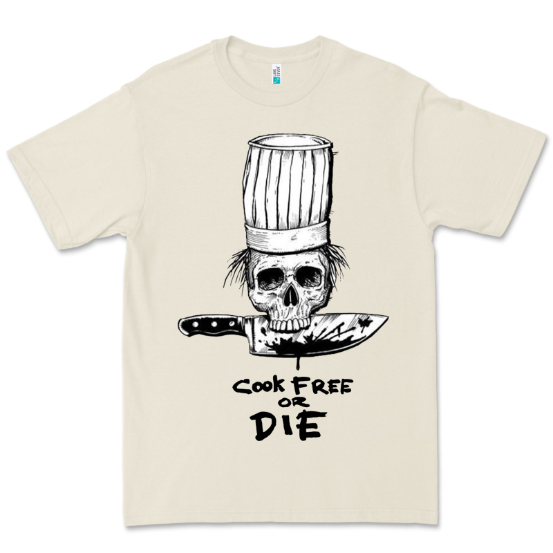 Bourdain Cook Free Or Die Premium Tee by artisFamous | Teevron