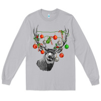 Moon Dust Mule deer with Long Sleeve Tee - LillyAllenDesigns