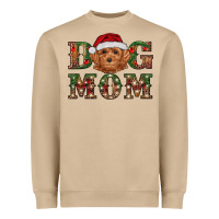 Mushroom christmas  toy poodle dog mom Heavyweight Sweatshirt - RanaPortraitStore
