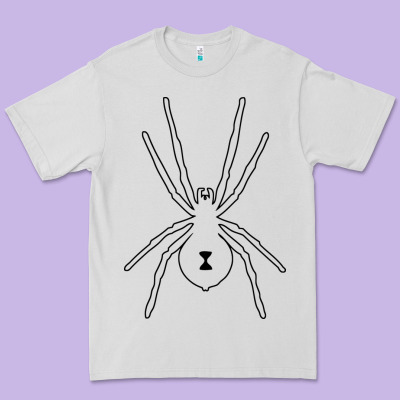 Black Widow Premium Tee Designed By Artisfamous