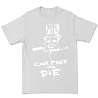 Dove Grey bourdain cook free or die Premium Tee - artisFamous