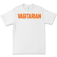 White vagitarian Premium Tee - artisFamous