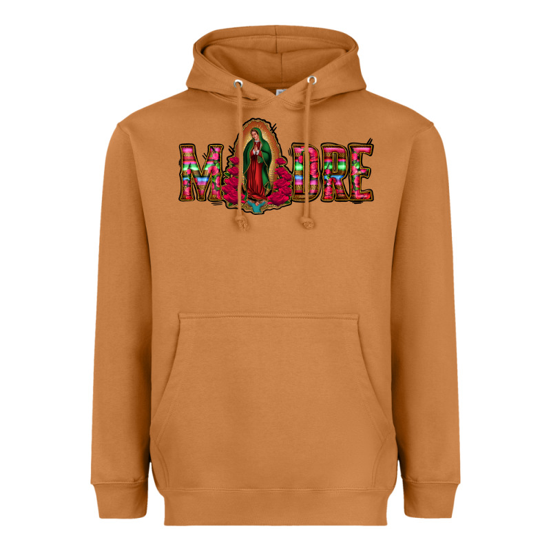 Madre Floral Aztec Leopard Heavyweight Hoodie by Jasminsmagicworld | Teevron