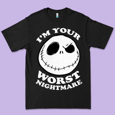 J.a.c.k  Skel.ling.ton  Worst Nightmare T Shirt Premium Tee Designed By Artisfamous