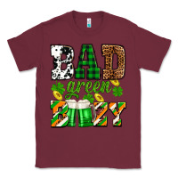 Burgundy St. Patrick's Bad green boozy Classic Tee - OliviaCreatesArt