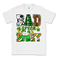 White St. Patrick's Bad green boozy Classic Tee - OliviaCreatesArt