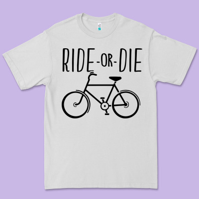 Ride Or Die Bicycle Premium Tee Designed By Artisfamous