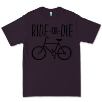 Plum ride or die bicycle Premium Tee - artisFamous