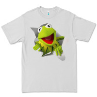 Dove Grey kermit the frog Premium Tee - artisFamous