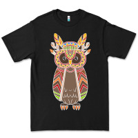 Black Native OWL Premium Tee - artisFamous