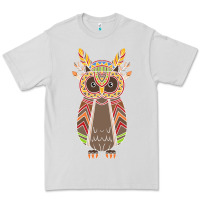 Dove Grey Native OWL Premium Tee - artisFamous