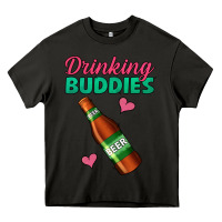 Asphalt Drinking Buddies Heavy Core Tee - Jasminsmagicworld