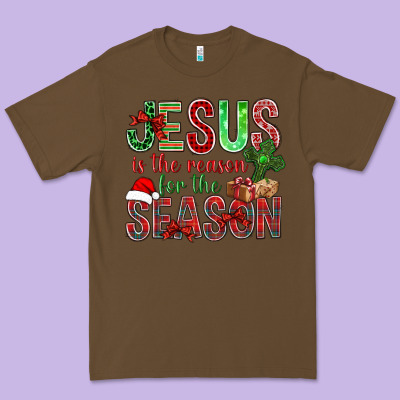 Jesus Is The Reason For The Season Christmas Bbs Premium Tee Designed By Bundleandbundleshop