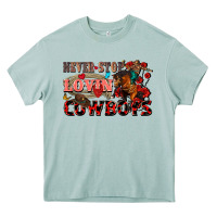 Arona Never stop lovin cowboys Heavy Core Tee - FaDigitalArtStudio