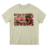 Mossy Never stop lovin cowboys Heavy Core Tee - FaDigitalArtStudio