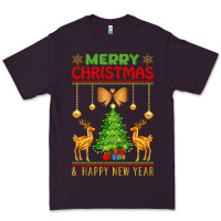 Plum merry christmas Premium Tee - artisFamous