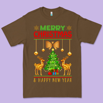 Merry Christmas Premium Tee Designed By Artisfamous