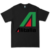 Black alitalia Premium Tee - artisFamous