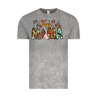 Cloud Rock fur mama Vintage Tee - CowhideDigitalArt