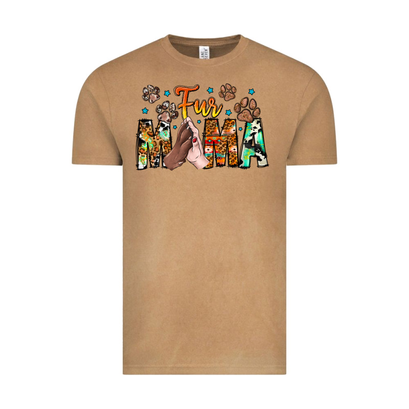 Fur Mama Vintage Tee by CowhideDigitalArt | Teevron