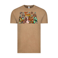 Vintage Coffee fur mama Vintage Tee - CowhideDigitalArt