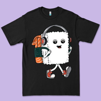 Sushi Cool Premium Tee Designed By Artisfamous