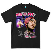 Black lil peep Premium Tee - artisFamous