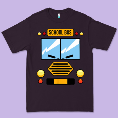 School Bus Costume Cool Halloween Premium Tee Designed By Artisfamous