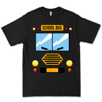 Black school bus costume cool halloween Premium Tee - artisFamous
