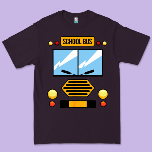 School Bus Costume Cool Halloween Premium Tee Designed By Artisfamous