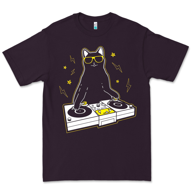 Cat Dj Premium Tee by artisFamous | Teevron