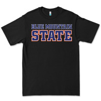 Black blue mountain state Premium Tee - artisFamous