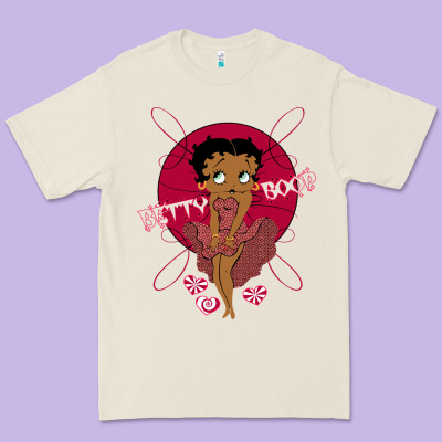 Black Betty Boop Premium Tee Designed By Artisfamous