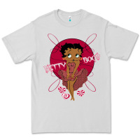 Dove Grey Black Betty Boop Premium Tee - artisFamous